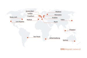 technolgia DNS Anycast w nazwa.pl