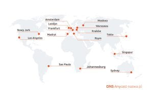 globalna sieć DNS Anycast