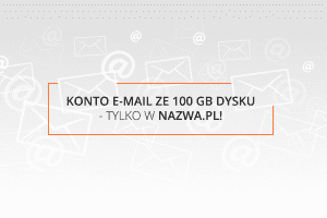 100G na koncie e mail