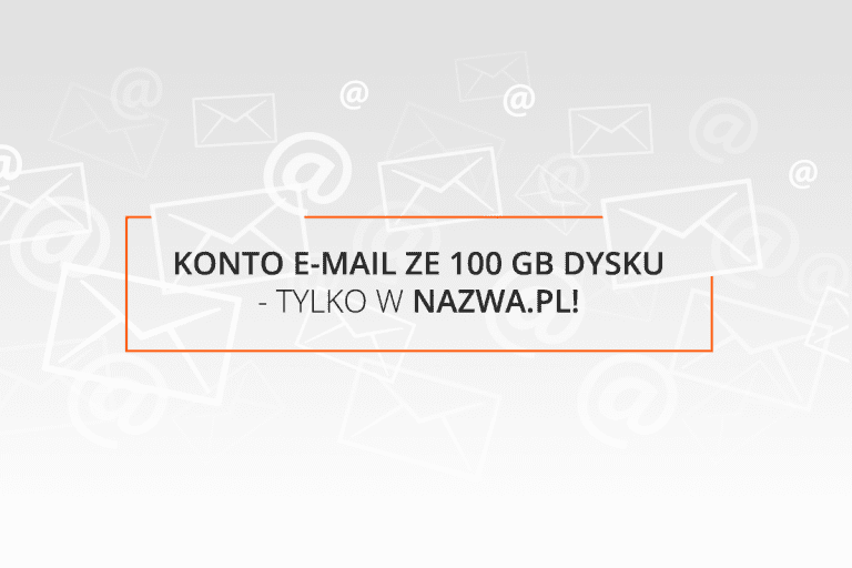 100G na koncie e mail