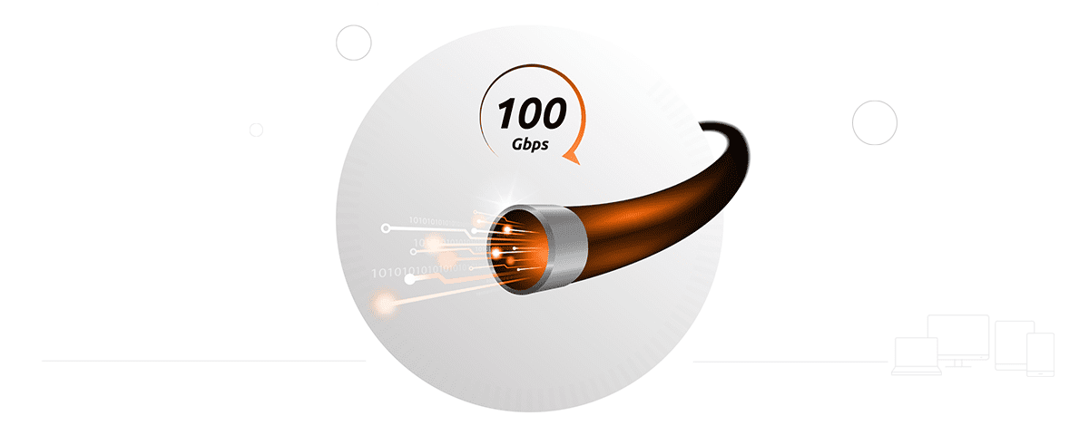 Firma nazwa.pl wprowadza technologię 100Gbps w połączeniach z innymi operatorami sieci Internet. Dowiedz się więcej o nowej inwestycji na blogu nazwa.pl.