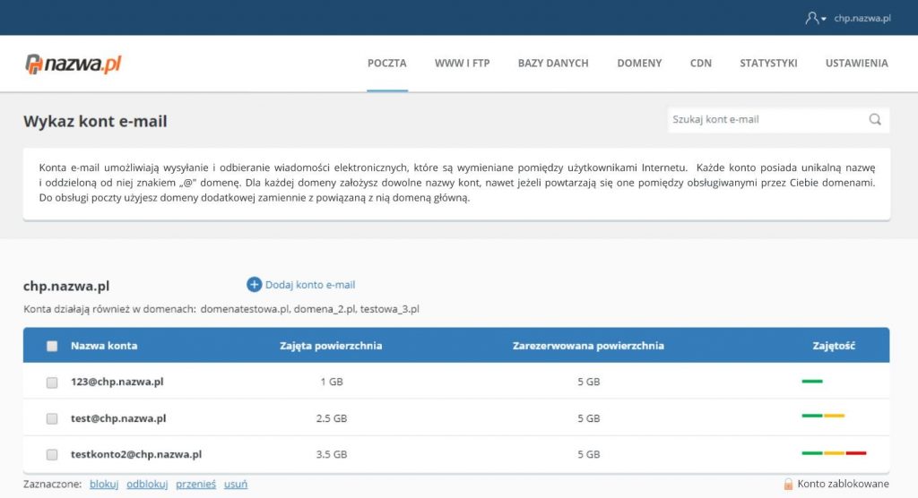 CloudHosting Panel | nazwa.pl