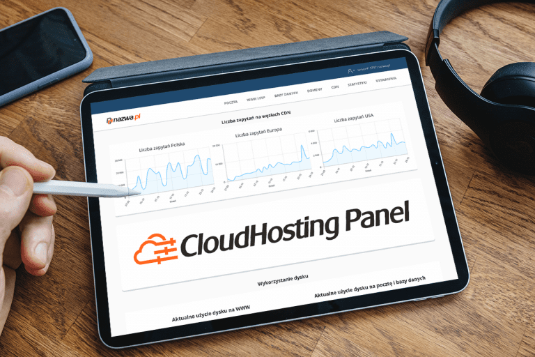 CloudHosting Panel do zarządzania hostingiem w nazwa.pl