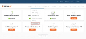 Certyfikat SSL w CloudHosting Panel | nazwa.pl