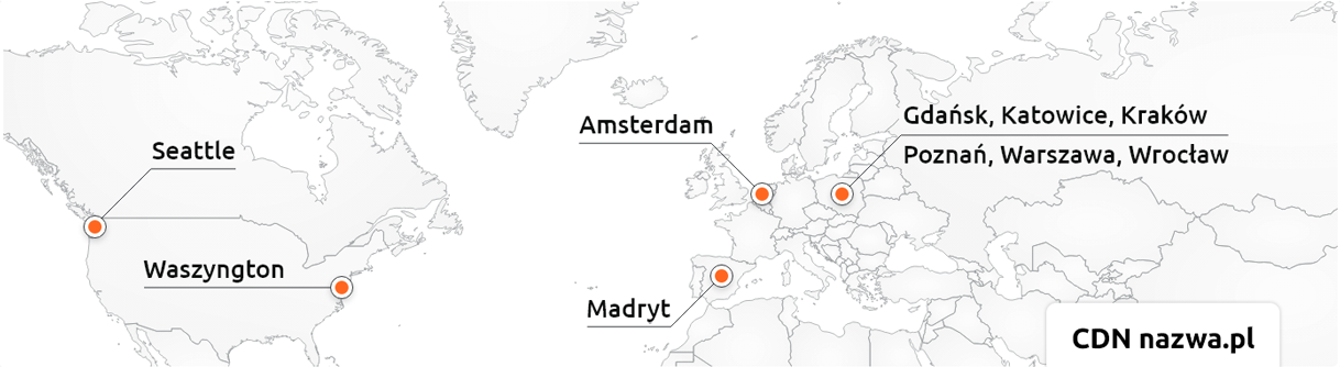 Mapa CDN nazwa.pl