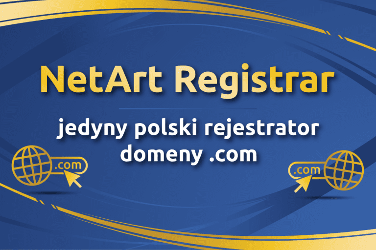 NetArt Registrar od 13 lat jest jedynym polskim rejestratorem domen .com