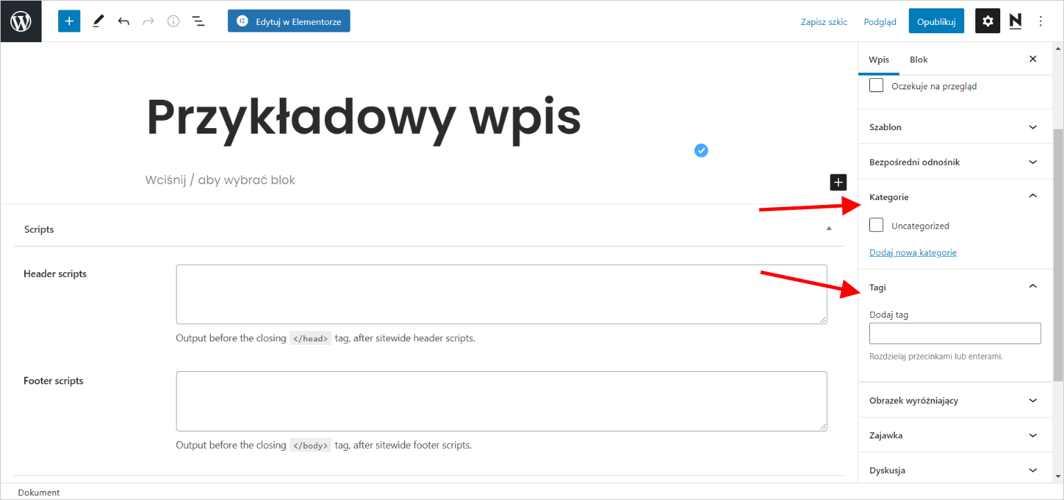Tworzenie taksonomii w WordPressie | nazwa.pl