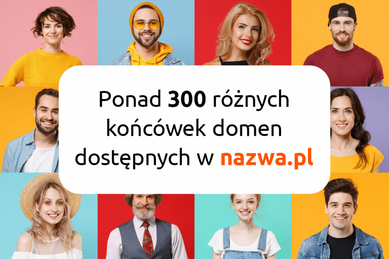 Ponad 300 różnych końcówek domen dostępnych w nazwa.pl