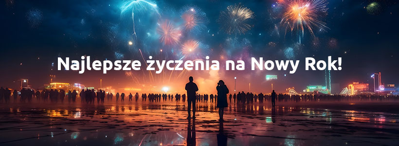 Najlepsze życzenia na Nowy Rok 2024! | nazwa.pl