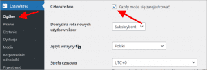 Rejestracja użytkowników | nazwa.pl