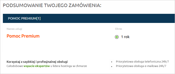 Zacznij korzystać z Pomocy Premium od nazwa.pl
