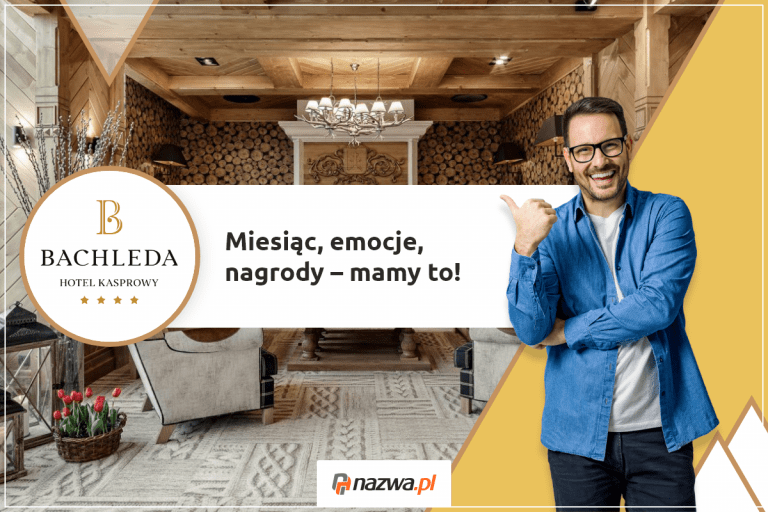 Laureat kwietniowej nagrody miesiąca w konkursie nazwa.pl!