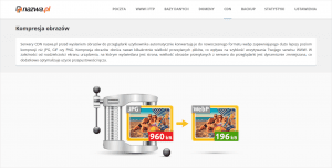 Kompresja grafik do WebP przyspiesza strony WWW | nazwa.pl