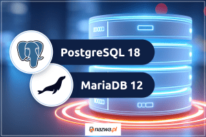 PostgreSQL 18 i MariaDB 12. Wybierz bazę danych dopasowaną do swojej aplikacji | nazwa.pl