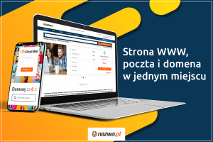 Strona WWW, poczta i domena w jednym miejscu | nazwa.pl