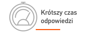 Krótszy czas odpowiedzi