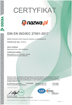 cloudhosting w nazwa.pl, podział serwerów na klastry