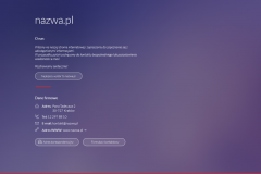 CloudHosting nazwa.pl wizytówka szablon 12