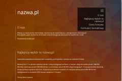 CloudHosting nazwa.pl wizytówka szablon 17