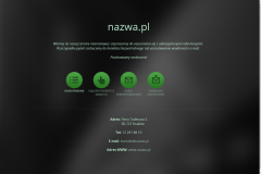 CloudHosting nazwa.pl wizytówka szablon 18