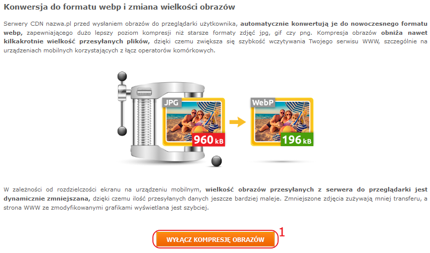 Wlaczenie mod_pagespeed nazwa.pl