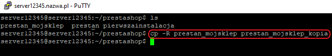 ssh kopia katalogu