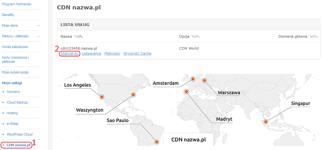 cdn nazwa.pl moje uslugi cdn statystyki