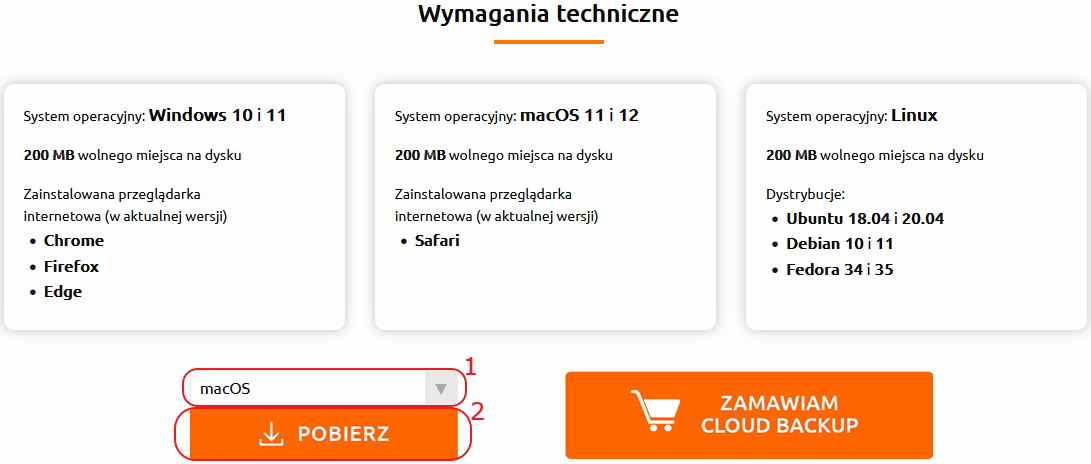 cloud backup wortal pobierz linux