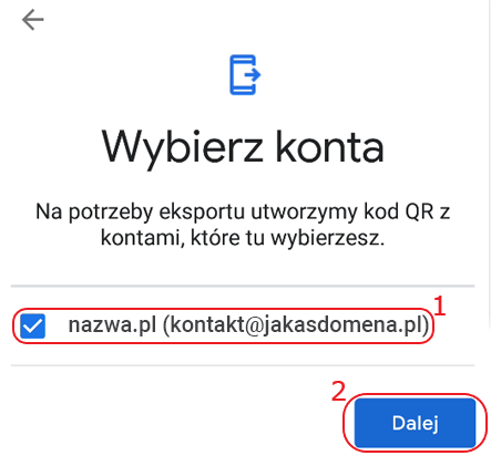 ga przenoszenie kont krok 3