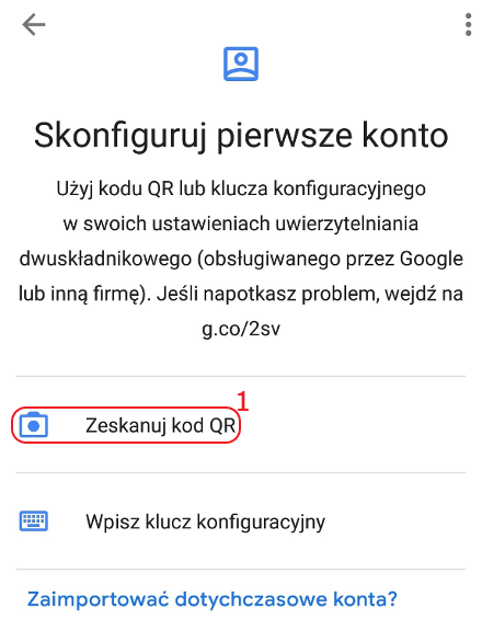 ga przenoszenie kont krok 5