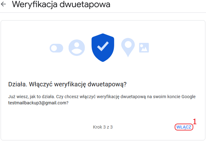 imap gmail 2fa weryfikacja dwuetapowa wlacz