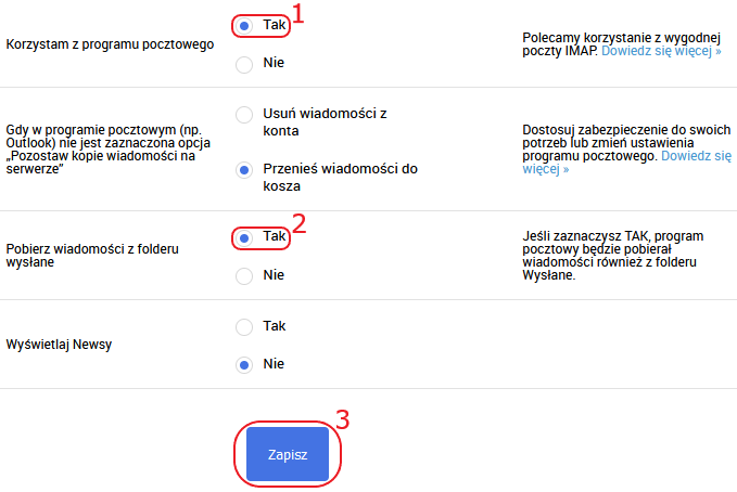 imap interia ustawienia wlaczenie imap