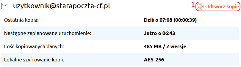 mail backup przenoszenie cyberfolks odtworz kopie